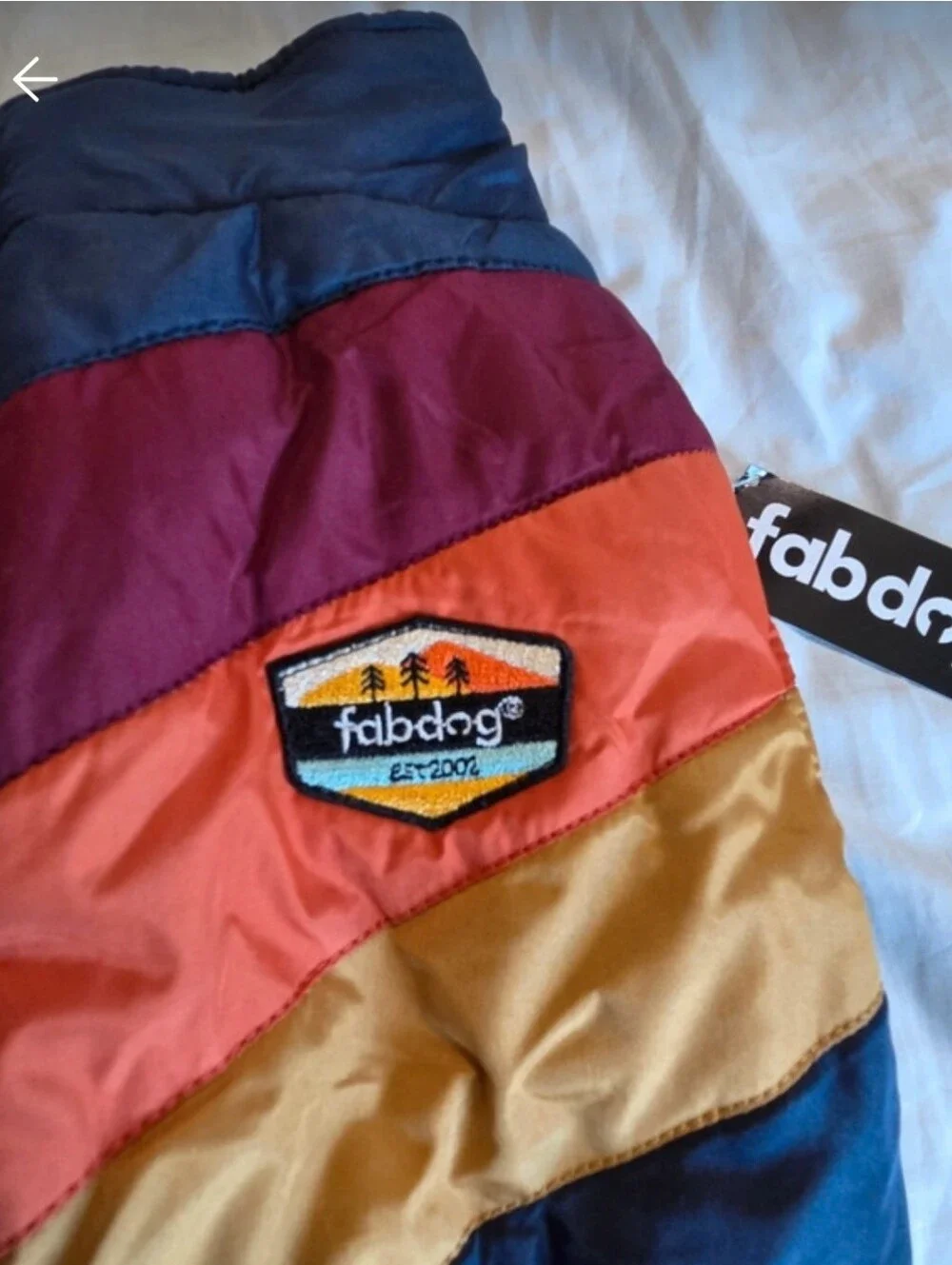 Fabdog nwt chevron